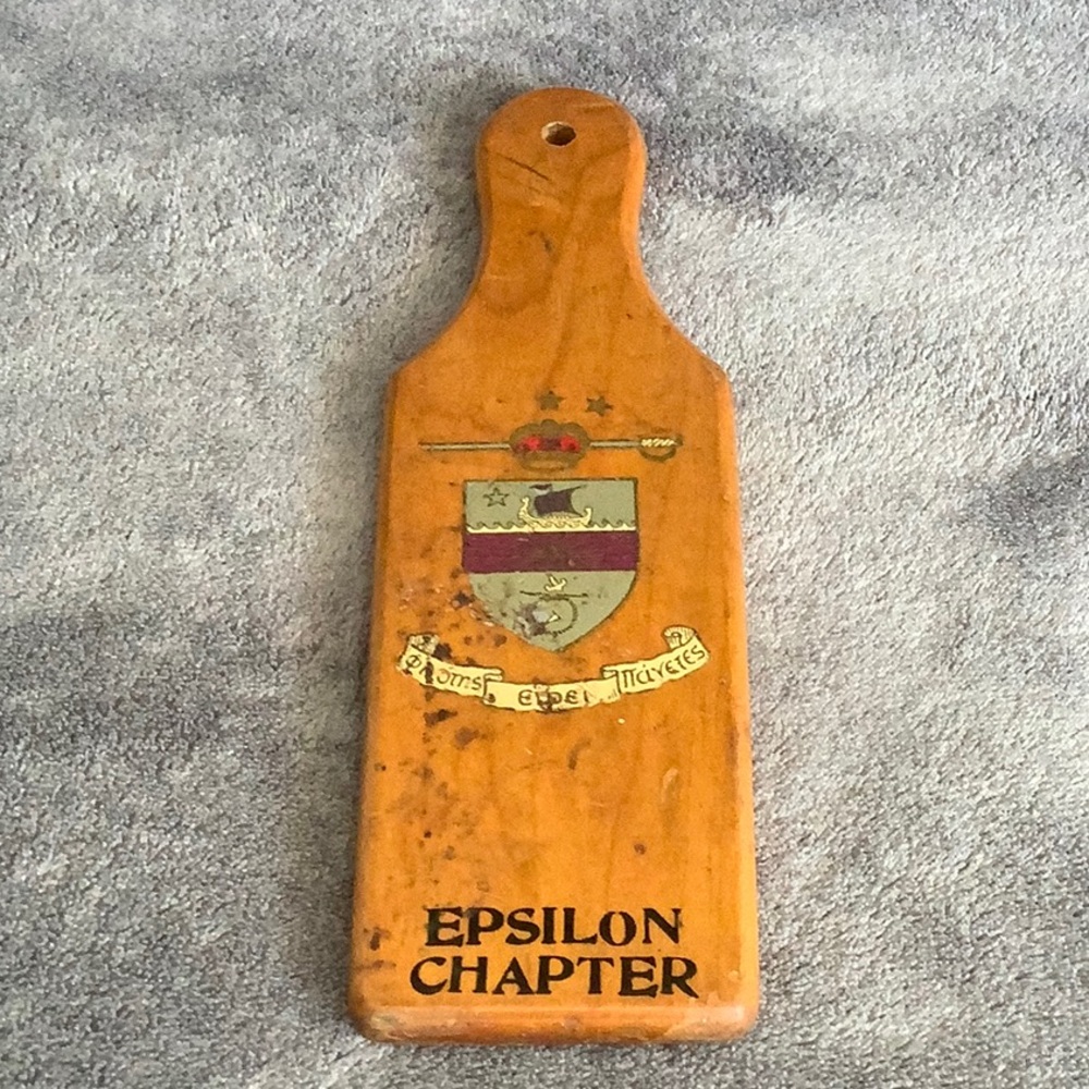 Phi Epsilon Pi Fraternity Paddle 1954